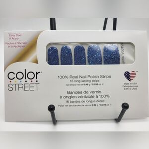 Renew Hope Color Street Sparkling Blue Nail Strips